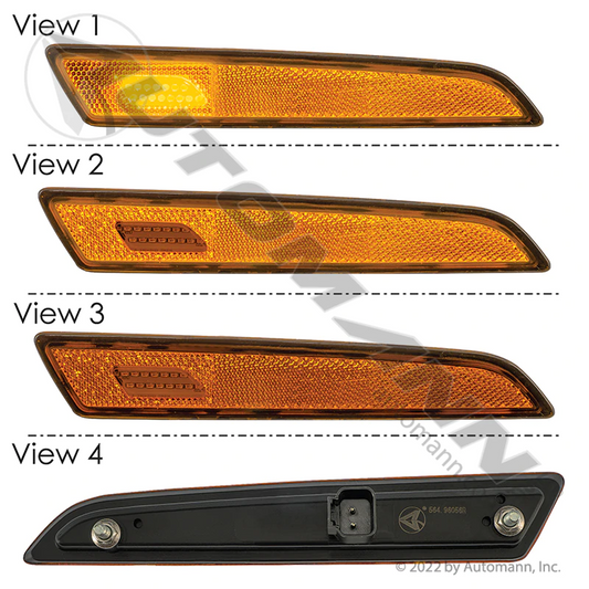 Hood Marker Lamp-Reflector RH Volvo 564.96056R