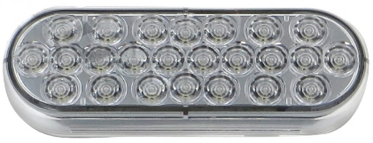 Back-Up Light LED 6in Oval 24-Diode 571.LD60w24