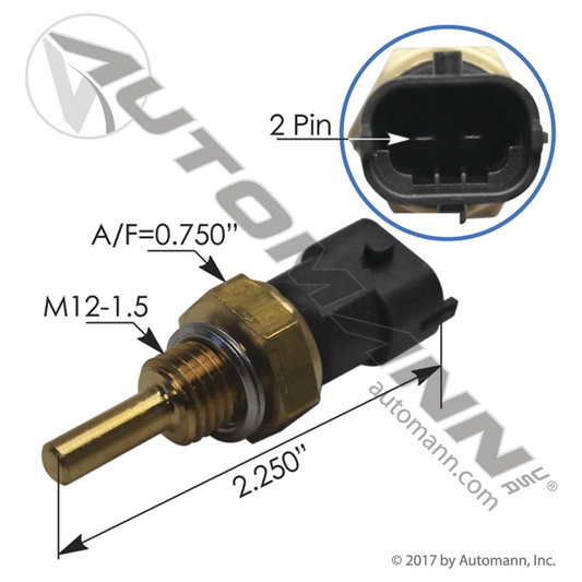 Temp Sensor Coolant Mack-Volvo 577.96522