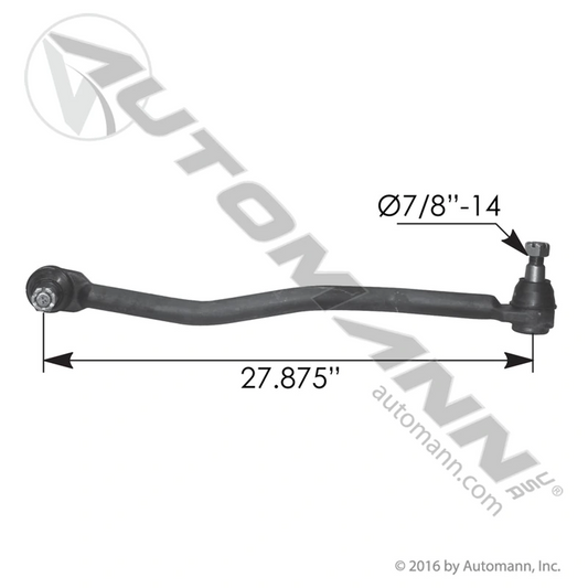 Drag Link 27.875in C to C Peterbilt 463.DS7538