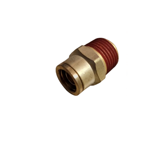 Fitting Brass PLC Male Connector 1/2 X 1/2in 177.13B688D