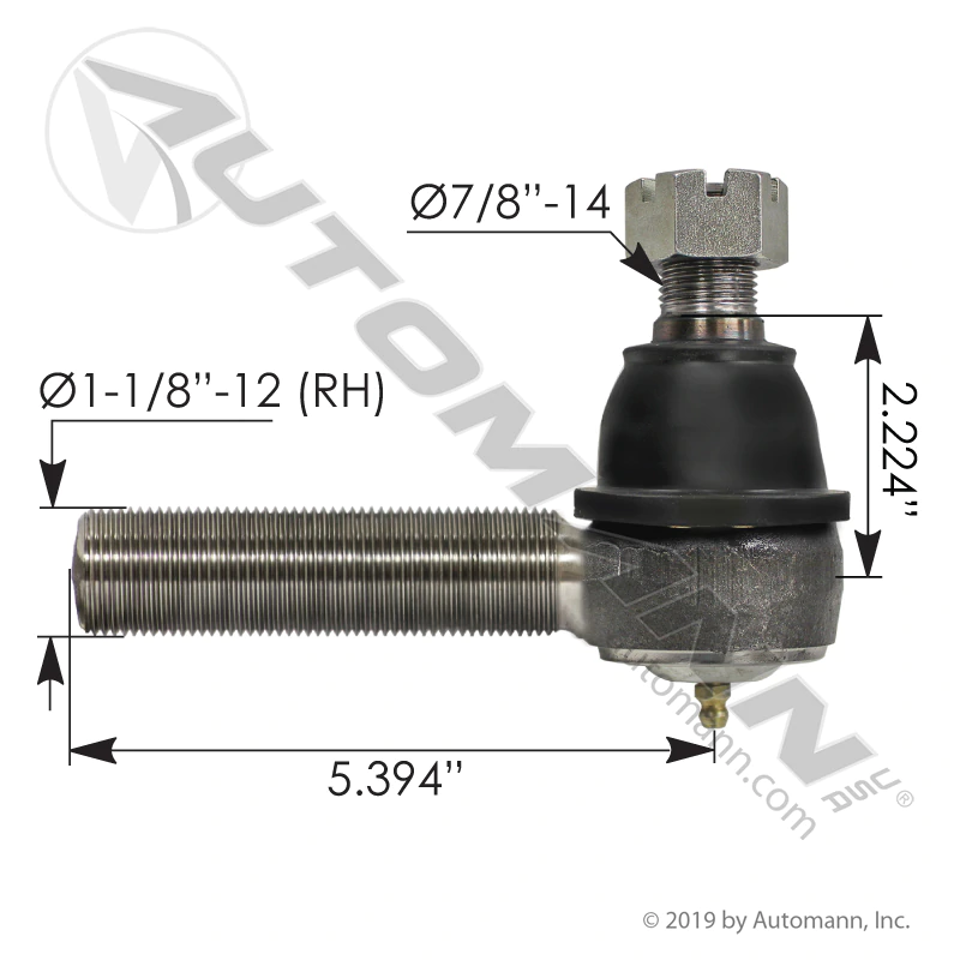 Tie rod end 462.ES9679R