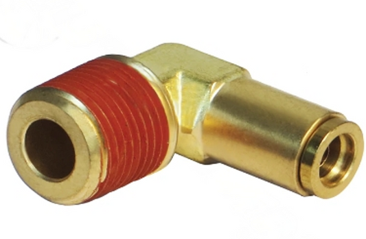 Brass PLC Male Elbow 1/4 X 3/8in 177.13B154C