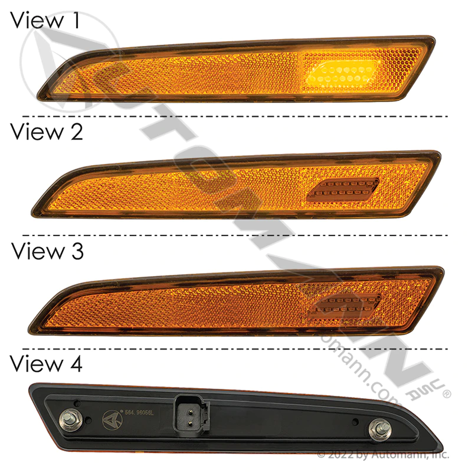 Hood Marker Lamp-Reflector LH Volvo 564.96056L