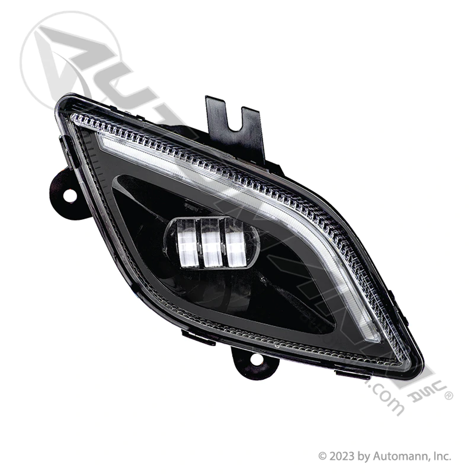 Fog Lamp RH Black LED Freightliner 564.46077RBY