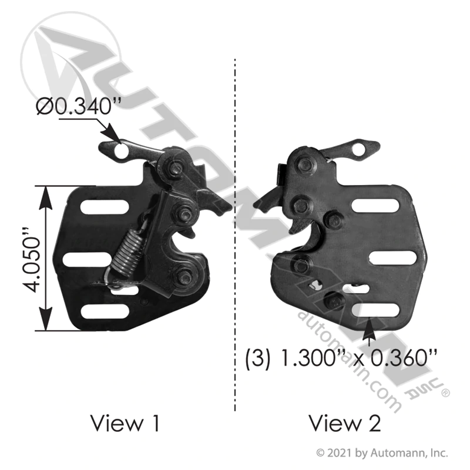 Hood Latch RH Volvo HLK2903