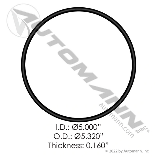 O-Ring Detriot Diesel 572.23108S