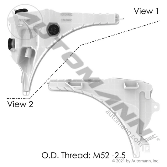 Coolant Reservoir Freightliner 575.1073