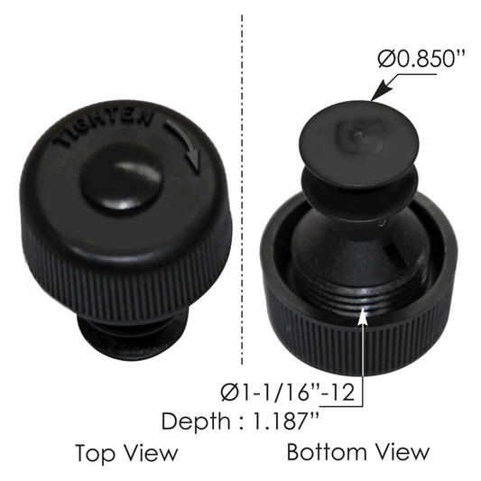 Power steering reservoir cap 572.4006