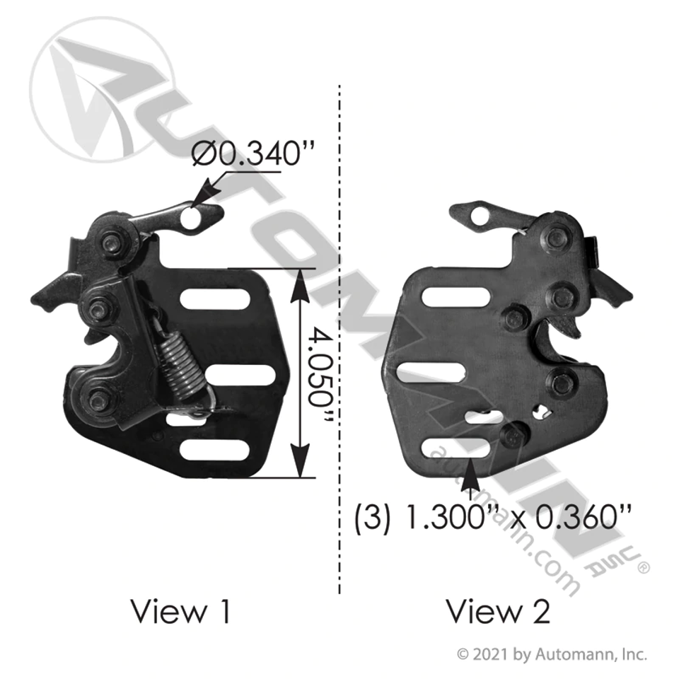 Hood Latch LH Volvo HLK2902